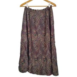 Vintage Paisley Skirt